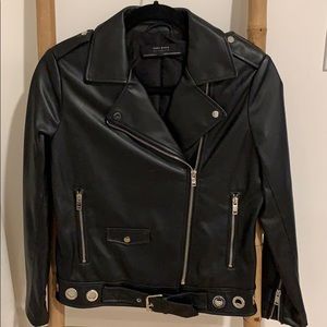 Zara Faux Leather Jacket